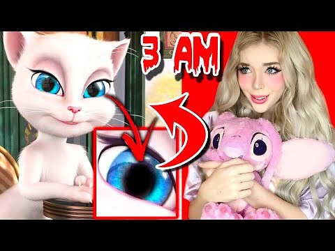 Testing The CREEPY TALKING ANGELA Apps (*HACKERS FOUND?!*)