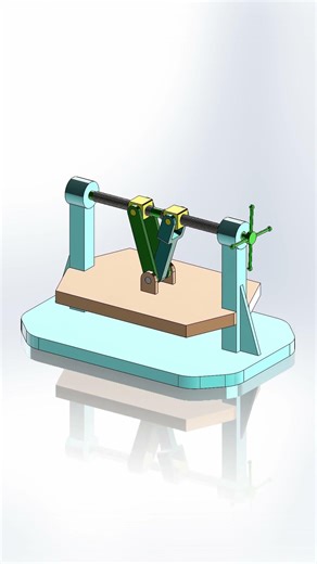 press mechanism #solidworkstutorial #solidworks #machine #mechanism #mechanicalengineering #cad