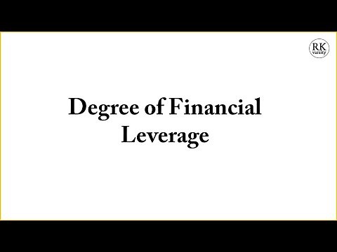 Degree of Financial Leverage (DFL)
