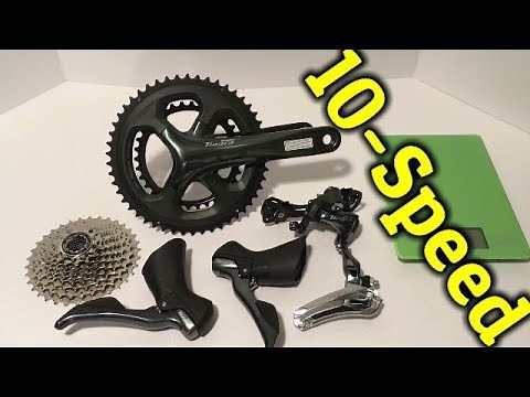 Shimano Tiagra 4700 10 Speed Groupset Close Review and Actual Weights