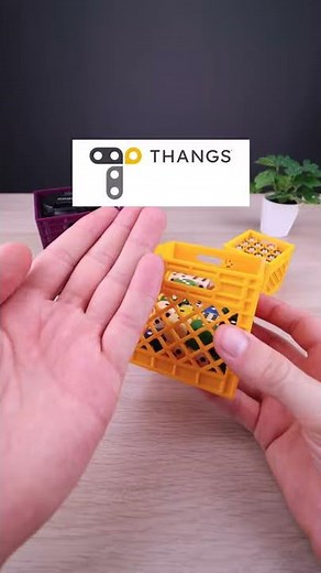 3D Printed Milk Crate