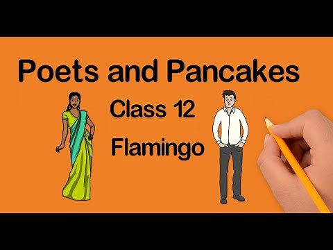 Poets and Pancakes Class 12 Flamingo