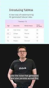 How an invisible watermark can keep tabs on tabular data for AI