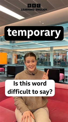 🗣️ Pronunciation hack – ‘temporary’ #shorts