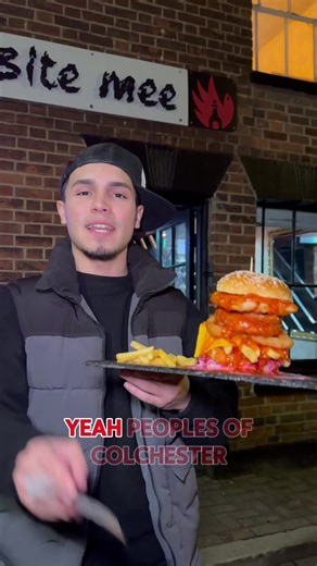 Take on the Volcano Challenge at Bite Mee!