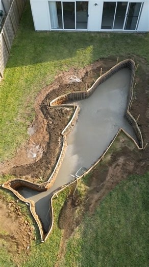 I Built a Whale POOL in My Backyard #home #backyard #pool #diy