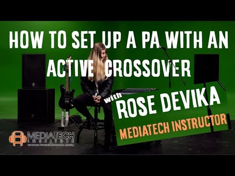 How to Set Up a PA with an Active Crossover