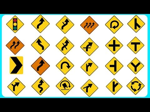 100% Real DMV Permit Test 2025 | 100 U.S. Road Signs You Must Know to Pass | Traffic Sign Quiz