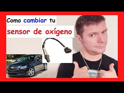 😎 Como QUITAR y cambiar SENSOR de OXíGENO de carro o AUTO Chevy Cruze 2010 2011 2012 2013 2014 2015