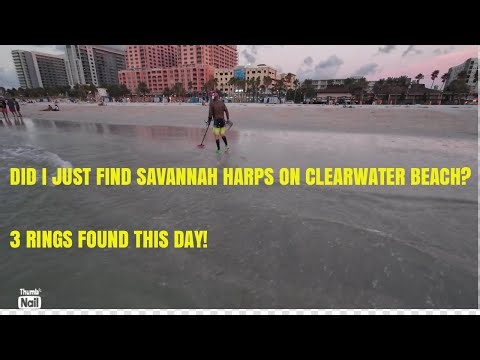 Beach Metal Detecting ! I Think I Found Savannah Harps!