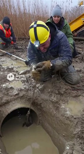 Puppy Trapped in Drain Pipe — Found and Pulled Out Using Camera Snake!