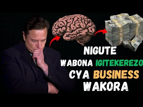UKO WABONA IGITEKEREZO CYA BUSINESS WAKORA KANDI UHERE KUBYO UZI UNAFITE NONAHA