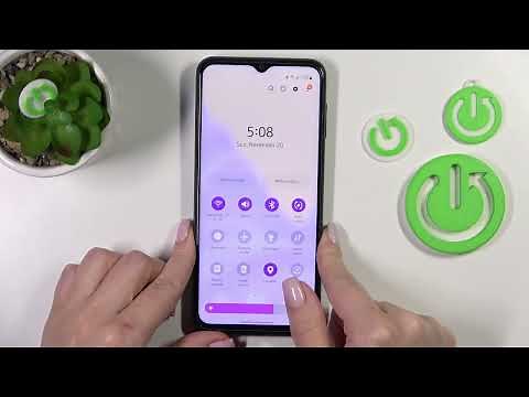 How to Switch On Flashlight on SAMSUNG Galaxy A23 - Turn On Torch