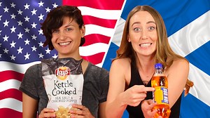 American & Scottish Snack Swap | BuzzFeed Video