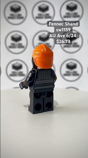 Fennec Shand - Helmet (sw1159) #legostarwars #legominifigures