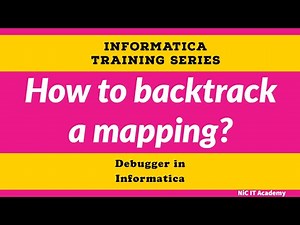 Debugger in Informatica | Informatica Interview questions | How to backtrack a informatica mapping