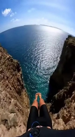 82K views · 162 reactions | A man’s routine cliff-jump took a...