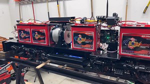 74K views · 813 reactions | Pacific Design Shops stopped by our shop this weekend and installed the wireless control system, the brake system, and the sound system for our new 7.5” gauge GP9. They will be sending two speaker boxes in sort order which will be mounted on either side of the front batteries. She sounds awesome already though! | The Steam Channel | Facebook