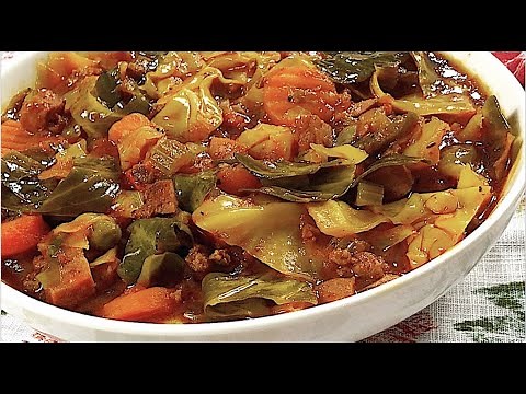 Cabbage Soup - HOW TO MAKE CABBAGE SOUP