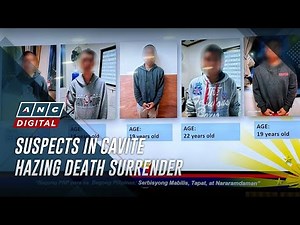 5 Tau Gamma Phi members surrender over Cavite hazing death | ANC