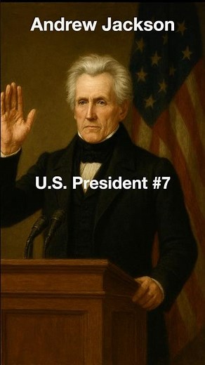 #7 Andrew Jackson – Hero, President, Controversy #historyfacts #history #education