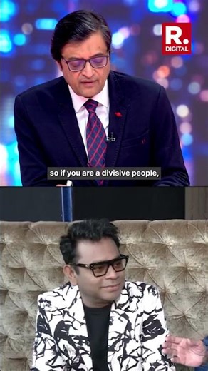 Arnab Blasts Rahman's 'No Work in Bollywood' Narrative