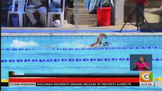Kenya aquatics coaching course Kenya aquatics short course enters day three 48 teams competing at Bandari Maritime Academy Athletes showcase their skills with fine waves #CitizenWeekend | Citizen TV Kenya