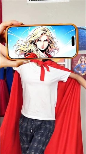 making a avengers dress/super girl #avengers #shortfeed #fashion #diy