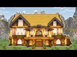 How to build Medieval Village 12/20 : Storage House - Minecraft Tutorial