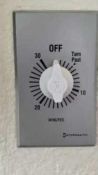 Intermatic 20 Amp 30-min I Mechanical Timer Switch Working I#shorts