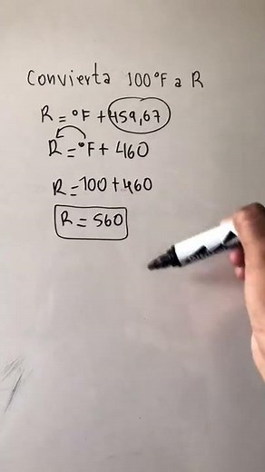 100 Fahrenheit to Rankine TEMPERATURE CONVERSION