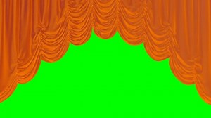 Austrian Orange Curtain Opens Closes End Stock Footage Video (100% Royalty-free) 1060610440 | Shutterstock