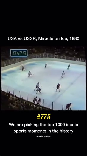 Iconic Sports Moments on Instagram: "The Miracle on Ice remains one of the most powerful underdog stories in sports history. At the 1980 Winter Olympics in Lake Placid, a team of American college players faced the seemingly invincible Soviet Union men’s national ice hockey team, a squad that had dominated international hockey for years and crushed NHL All-Stars in exhibition play. No one expected the young Americans to survive, let alone win. Coached by the demanding and visionary Herb Brooks, t