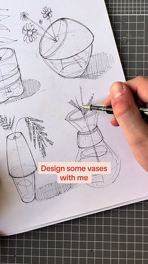 Designing Vases for Sketching Practice