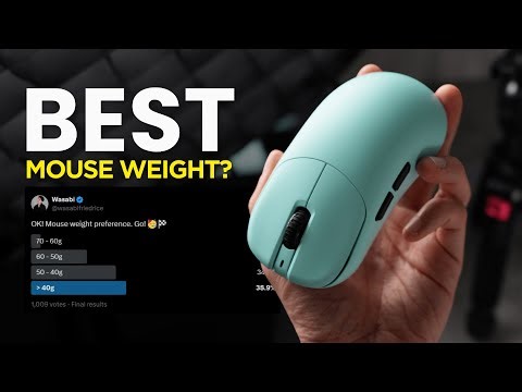 Best Gaming Mouse Weight? Does Lighter = Better? (The Truth)