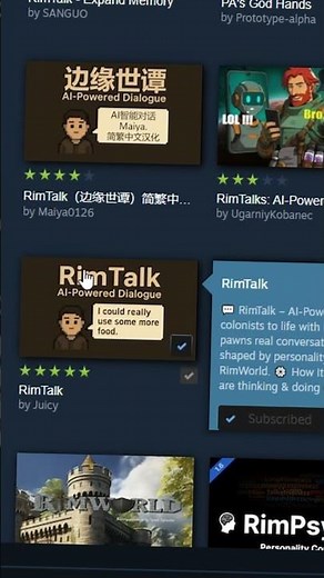 Talk to NPC's in Rimworld! #crazilyfunny