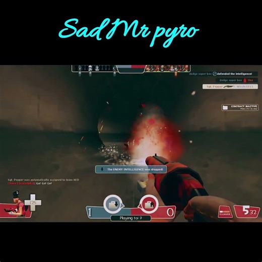 Sad Mr pyro #memes #meme #teamfortress2 #funny#tf2 #tf2funnymoments #tf2clips #tf2edit
