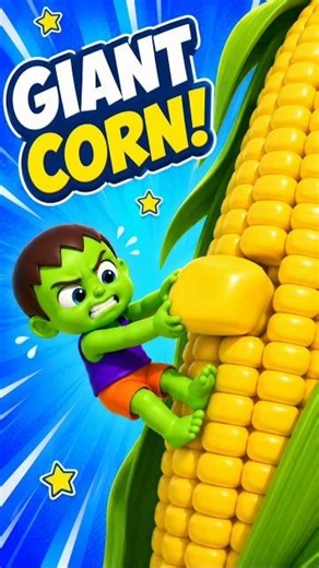 Brocco Grows a Giant Corn Kernel! 🌽😲✨ | Funny Kids Song by Doggy Doggy Cartoons