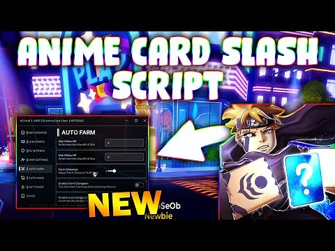 *NEW* Anime Card Clash Script (PASTEBIN 2025) (AUTO ROLL , AUTO FARM LOOT , RAID FARM )