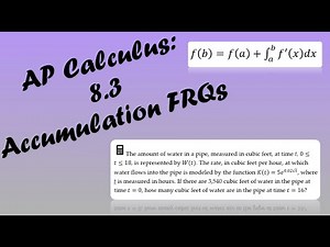 AP Calculus AB/BC Lesson 8.3