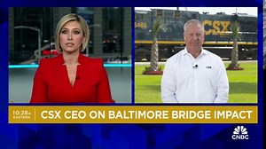 CSX CEO Joseph Hinrichs on Q1 earnings