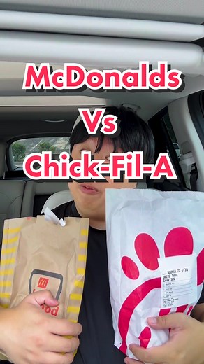 Who Is Better: McDonalds vs Chick-Fil-A Food Review! Who has the better chicken? #fastfood #fastfoodreview #foodcritic #foodreview #critic #mukbang #eating #eatingshow #chickfila #chickfilaislife #mcdonalds #mcdonaldsdrivethru #chickensandwich #fyp #fypシ #viral #trending #tiktok #food #foodtok