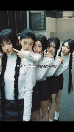 The most unique kpop group ✨🤯
