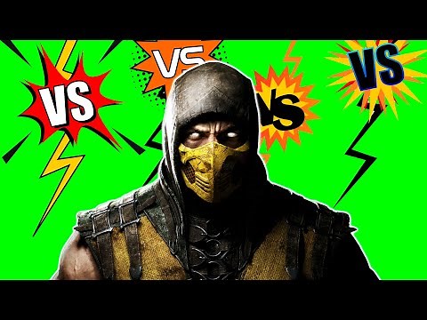 20 Best Versus Green Screen Animation PACK [Drag&Drop, No Copyright]