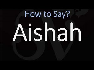 How to Pronounce Aishah? (CORRECTLY)