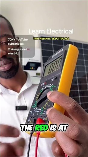 Multimeter Basics: DC Voltage and Resistance Explained #shorts