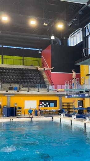 WAY OF THE BOARD | Diving 🇨🇦 on Instagram: "It feels like I’m at the bottom of a ladder… just before the climb up to the next peak. - #diving #mentaltoughness #springboarddiving #3meterdiving #training #acrobatics #skilldevelopment #athletelife #watersports #wayoftheboard"