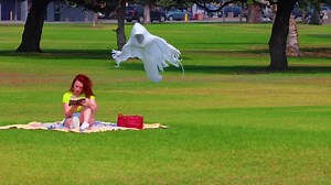 FLYING GHOST PRANK! 2021