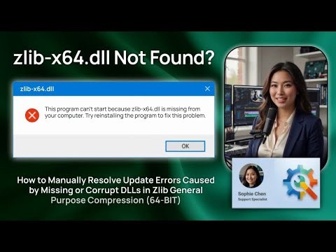 zlib-x64.dll Not Found? Fix Archive Errors!