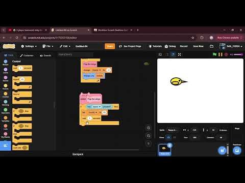 how to make a flappy bird in scratch E1